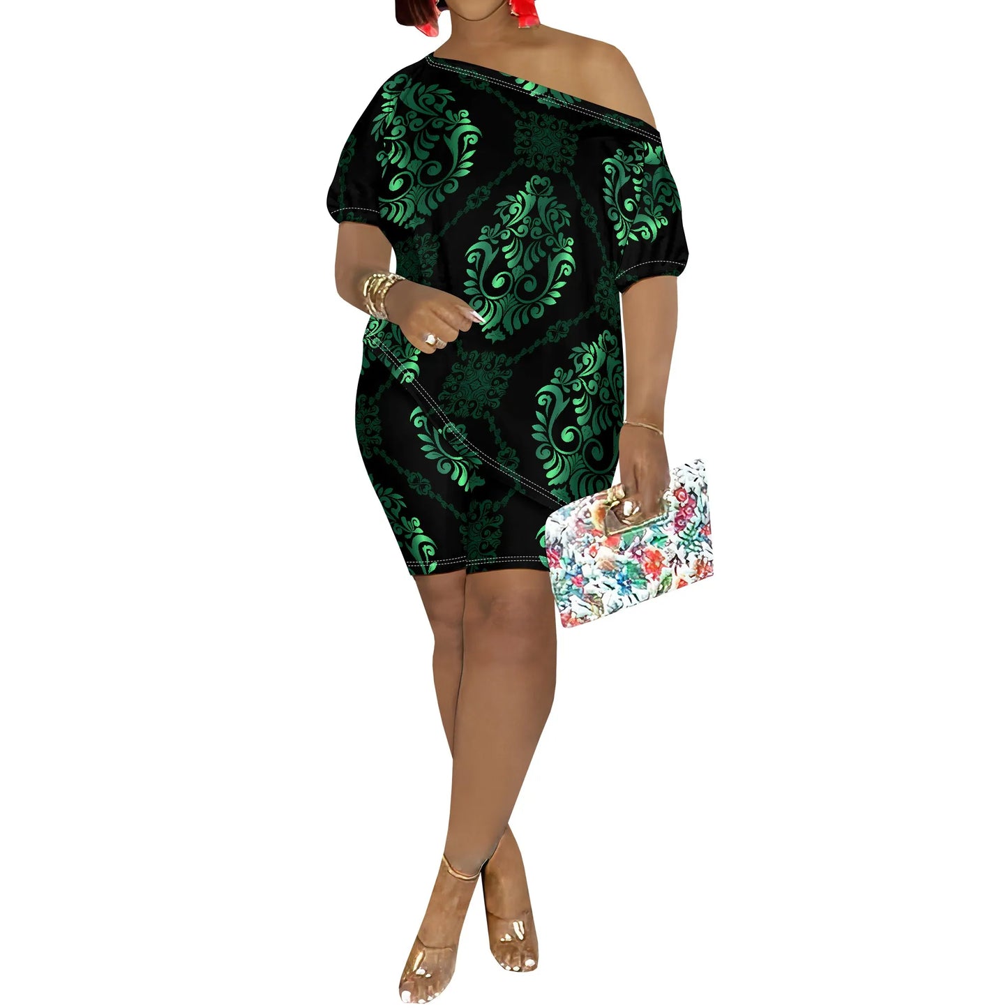 Women Casual Floral Print 2 Piece Outfits Jumpsuits