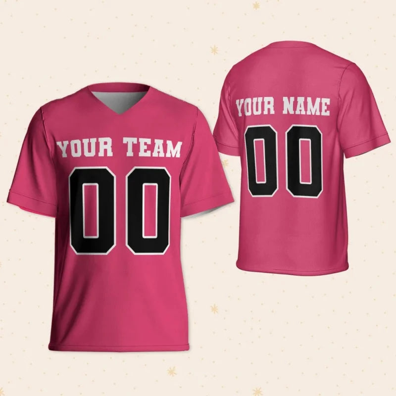 Custom Football Jersey Name Number Logo