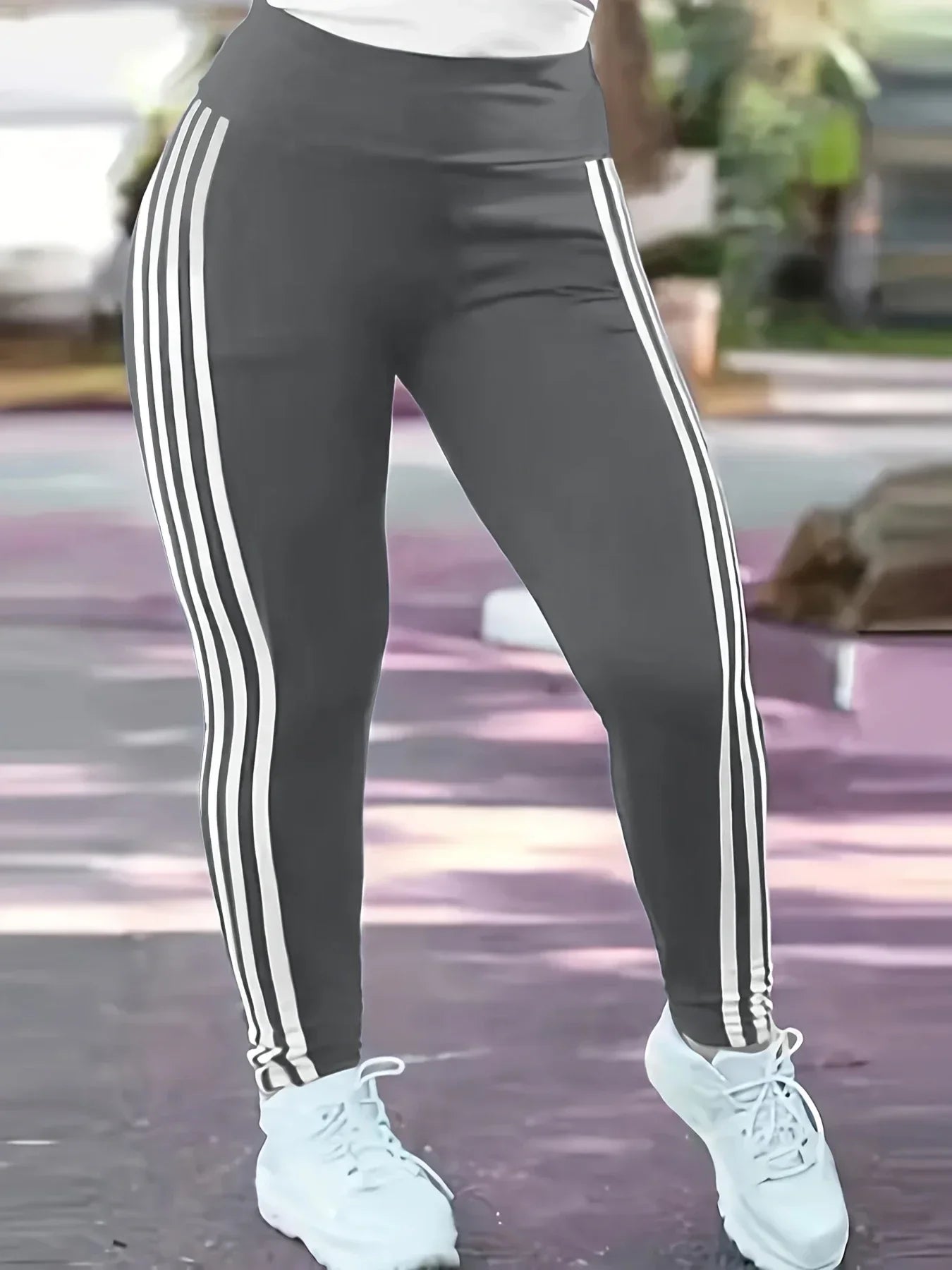 Women 1XL-5XL Plus Size Ladies Casual Slim Sport Pants