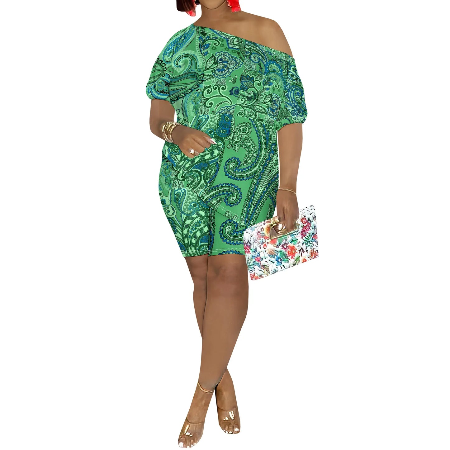 Women Casual Floral Print 2 Piece Outfits Jumpsuits