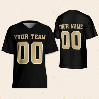 Custom Football Jersey Name Number Logo