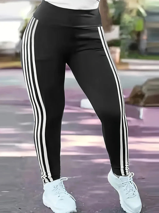 Women 1XL-5XL Plus Size Ladies Casual Slim Sport Pants